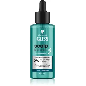 Schwarzkopf Gliss Scalp Balance sérum purifiant en profondeur cuir che... pas cher