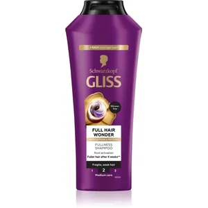 Comparateur de prix : Schwarzkopf Gliss Full Hair Wonder shampoing régénérant pour cheveux a...
