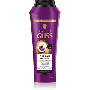 Comparateur de prix : Schwarzkopf Gliss Full Hair Wonder shampoing régénérant pour cheveux a...