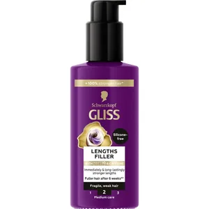 Schwarzkopf Gliss Lenghts Lot de 1 flacon de 100 ml de mastic pour cheveux longs pas cher