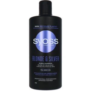 Syoss Blonde & Silver Purple Shampoo - 440 ml pas cher