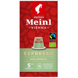 Capsules de café Julius Meinl Espresso Delizioso pour machines Nespres... pas cher
