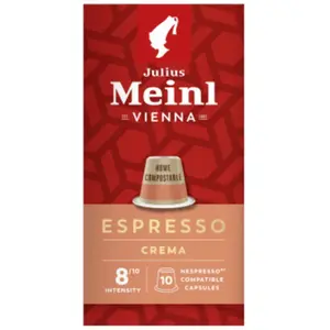 Capsules de café Julius Meinl Espresso Crema pour machines Nespresso®,... pas cher