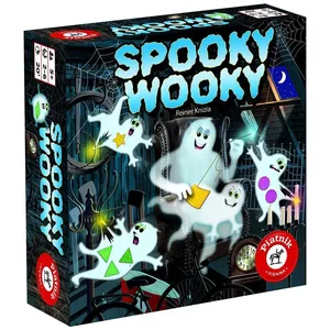 Puzzle Michèle Wilson Jeux - Spooky Wooky PIATNIK Multicolore pas cher