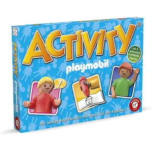 Comparateur de prix : Piatnik 6685 Activity Original Playmobil 6685 Activity Party Classiques pour Enfants à partir de 7 Ans/avec 4 exclusifs Multicolores 39,8 x 28,2 x 5,5 cm