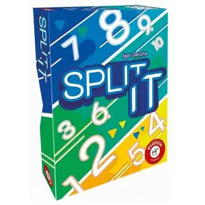Comparateur de prix : Jeu de carte PIATNIK SPLIT IT! - Pour 2 à 4 joueurs - A partir de 8 ans - Durée 15 min