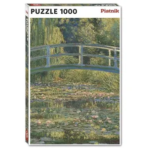 Piatnik- Puzzle Monet de 1000 pièces-L'étang des nénuphars, 570346, Multicolore pas cher