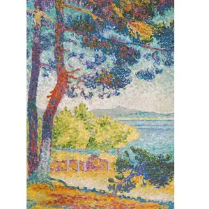 Piatnik- Puzzle Cross de 1000 pièces, après-midi à Pardigon, 570247, Multicolore pas cher