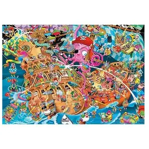 Piatnik Puzzle The Pink Pirate 5568 de 1000 pièces pas cher