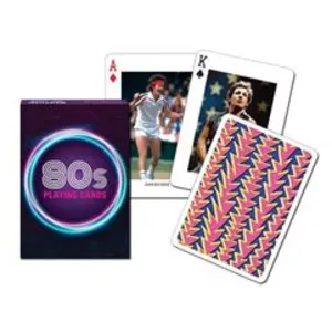 Jeu de 55 cartes EIGHTIES PIATNIK Multicolore pas cher