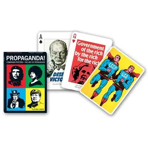 Jeu de 54 cartes PROPAGANDA PIATNIK Multicolore pas cher