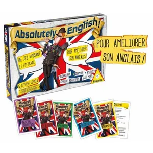 PIATNIK Jeux - Absolutely English Multicolore pas cher