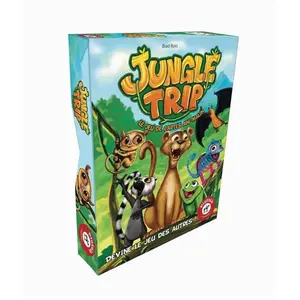 Comparateur de prix : Jeux de société - PIATNIK - JUNGLE TRIP - À partir de 5 ans - 2 joueurs ou plus - Durée 30 min