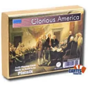 Comparateur de prix : Glorious America : 2 jeux de cartes