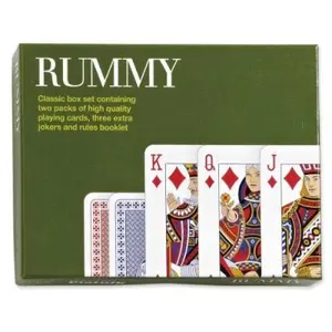 Gibson Piatnik - 2556 - Cartes à Jouer - Rami - 2 x 55 Pièces pas cher