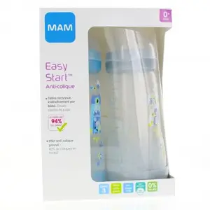 MAM EasyStart Biberons anti-colique 320 ml x2 pas cher