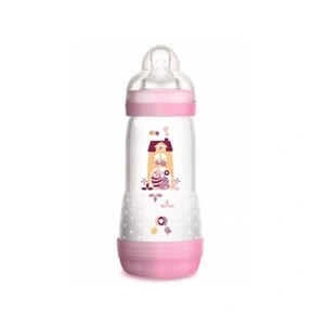 Biberon Easy Start Anti-Colique - MAM - 320ml - Tétine Débit 3 - Fille pas cher