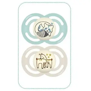 MAM Perfect Nuit Sucette 6+ mois Silicone ultra-doux Lot de 2 suce...Vendu parcarrefour