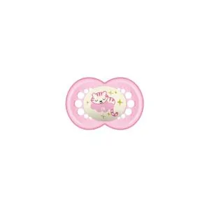Comparateur de prix : MAM Sucette Original - Fille - 18+ mois - Silicone - Lot X3