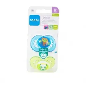 Comparateur de prix : Mam Sucette Original 6 Mois et + Silicone Lot de 2 Référence 27