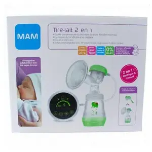 Comparateur de prix : MAM Allaitement Kit Tire-Lait 2en1 Electrique et Manuel