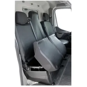 Walser Housse de siège Transporter en simili cuir pour Opel Movano, Renault Master, Nissan Interstar, siège simple &Vendu paramazon