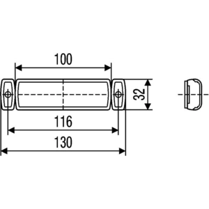 Feu arrière 2TM 008 645-651 Hella 2TM008645651