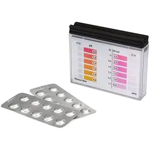 Comparateur de prix : Steinbach Kit D'analyse Ph Et Chlore Pour La Piscine 2x10 Tablettes