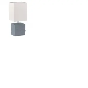Eglo Lampe 93044 Vase, Céramique, E14, GrisVendu paramazon