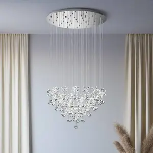 Comparateur de prix : EGLO Stars Of Light Suspension LED Pianopoli chrome Ø 78 cm
