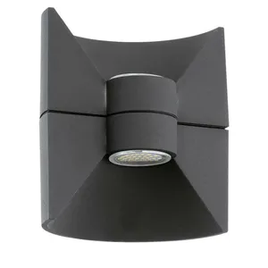 Comparateur de prix : Eglo Redondo Applique D'extérieur Led 2 Lumières Aluminium H18cm