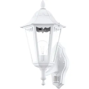 Comparateur de prix : Applique détecteur mouvement Blanc 1X60W-Navedo - EGLO LIGHTING - 93447