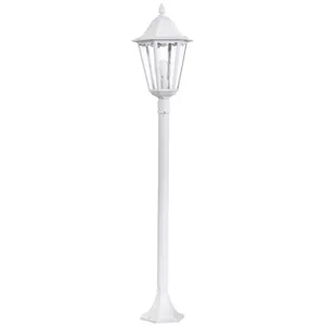 Comparateur de prix : Eglo Navedo - Lampadaire Extérieur 1 Lumière Blanc Ip44, E27