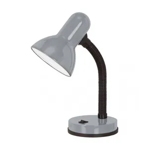 Comparateur de prix : EGLO Lampe de bureau BASIC 1 1 ampoule argent