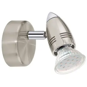 Comparateur de prix : Eglo Isp1292416 Spot Simple Led, Métal, Gu10, Multicolore