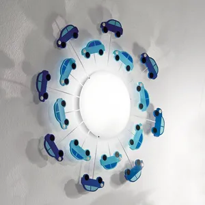 Comparateur de prix : EGLO Plafonnier pour enfant VIKI 1 1 ampoule bleu