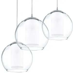 Comparateur de prix : Suspension BOLSANO 3 ampoules chrome