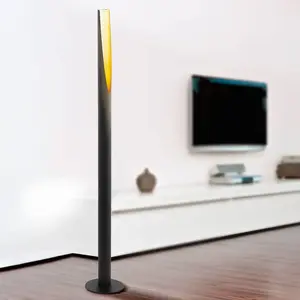 Comparateur de prix : EGLO Lampadaire Barbotto 5 W 137 cm Noir et doré