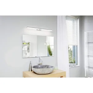 Comparateur de prix : Eglo Vadumi Applique Murale en Plastique 14 W Longueur 78 cm Chromé