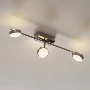 Comparateur de prix : EGLO connect Corropoli-C spot plafond LED 3 lampes