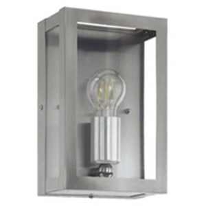 Comparateur de prix : EGLO Applique extérieure rectangulaire alamonte h26 cm ip44 - inox