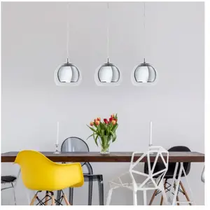 Comparateur de prix : Suspension ROCAMAR 3 ampoules chrome