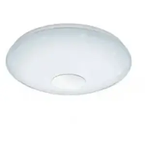 Eglo Plafonnier VOLTAGO 2 blanc Diamètre 38 Cm pas cher