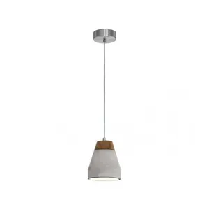 Comparateur de prix : EGLO Suspension ronde béton Tarega D15 cm - Béton 110 cm Gris