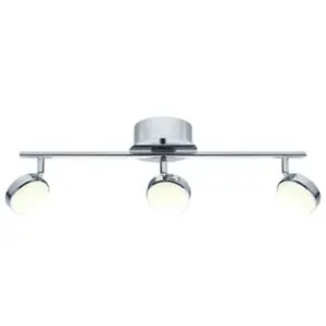 EGLO Triple spot LED Salto L56 cm - Chrome Gris pas cher