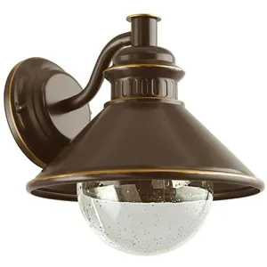 Comparateur de prix : Eglo Albacete - Downlight Mural Extérieur À 1 Ampoule Marron, Cuivre Ip44, E27