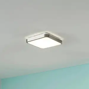 Eglo 96231 Wandleuchte, Acier, 16 W, Nickel Mat pas cher