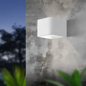 Comparateur de prix : Eglo 98266 Wandleuchte, Aluminium, Weiss