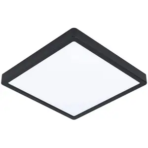 Comparateur de prix : EGLO connect Fueva-Z Plafonnier 28x28cm noir