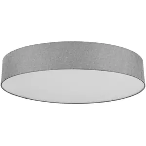 EGLO connect Romao-C plafonnier LED gris 76 cm